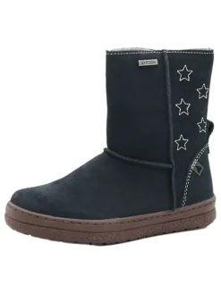 Leder-Winterstiefel in Dunkelblau>El Naturalista New