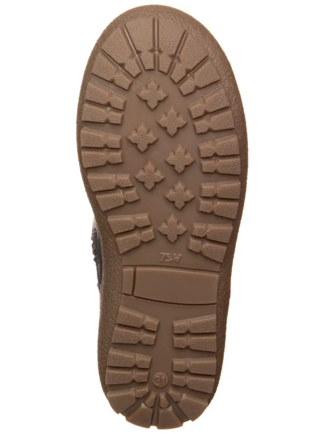 kmins Stiefel & Boots·Stiefel^Leder-Winterstiefel in Dunkelblau
