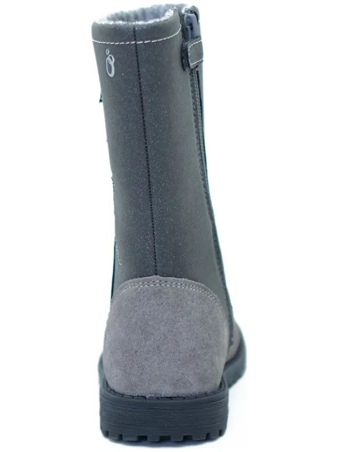 lamino Stiefel & Boots·Stiefel^Leder-Winterstiefel in Grau
