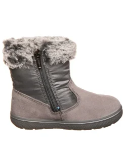 Leder-Winterstiefel in Grau>Primigi Sale