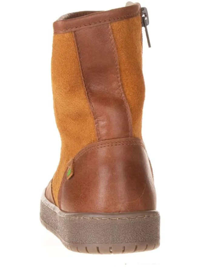 El Naturalista Stiefel & Boots·Stiefel^Leder-Winterstiefel in Hellbraun