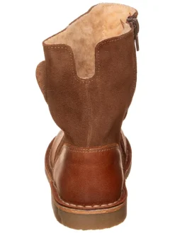 kmins Stiefel & Boots·Stiefel^Leder-Winterstiefel in Hellbraun