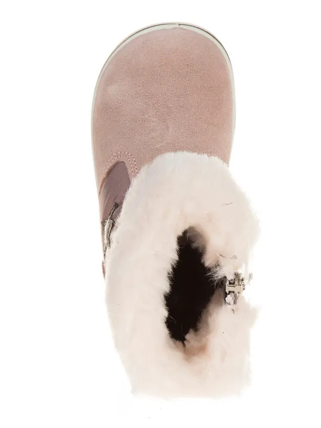 Leder-Winterstiefel in Rosa>Primigi New