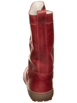 kmins Stiefel & Boots·Stiefel^Leder-Winterstiefel in Rot