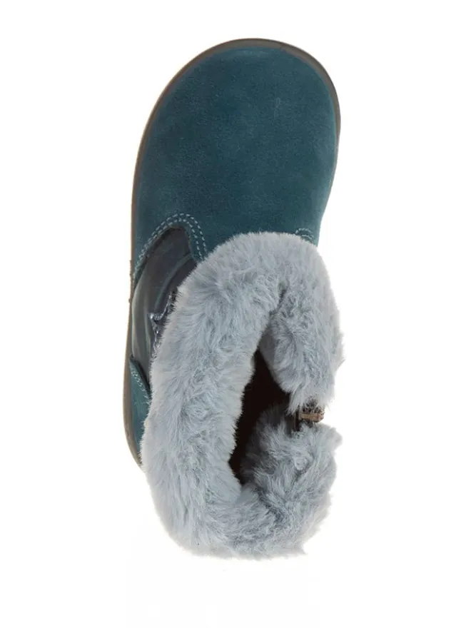Leder-Winterstiefel in Türkis>Primigi Online