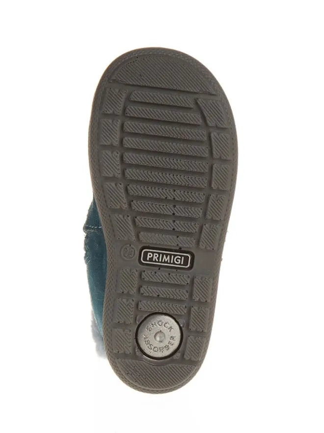 Leder-Winterstiefel in Türkis>Primigi Online