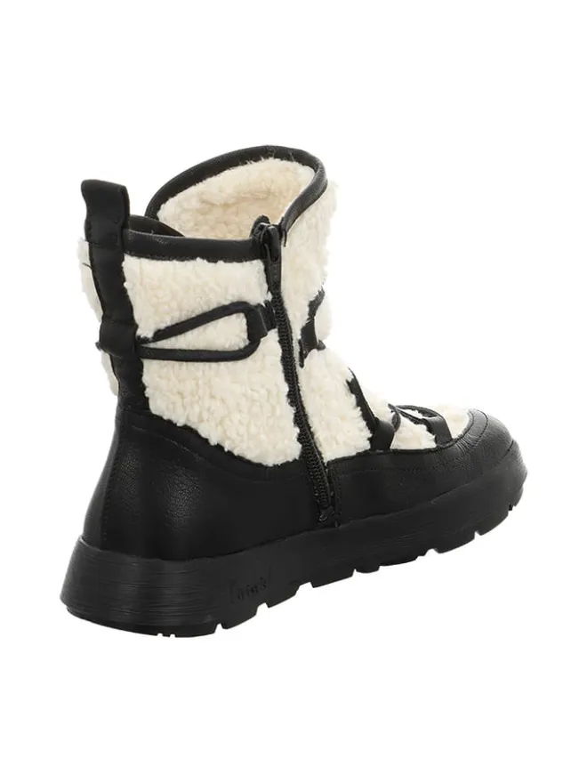 Think! Stiefel & Boots^Leder-Winterstiefel in Weiß/ Schwarz