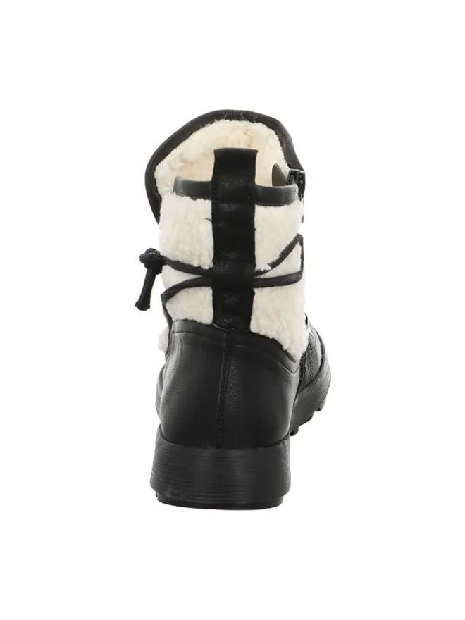 Think! Stiefel & Boots^Leder-Winterstiefel in Weiß/ Schwarz