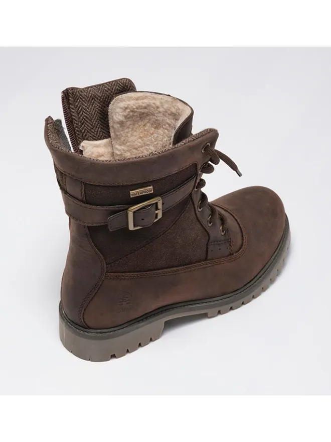 Leder-Winterstiefel "Roguemid" in Braun>Kamik Best