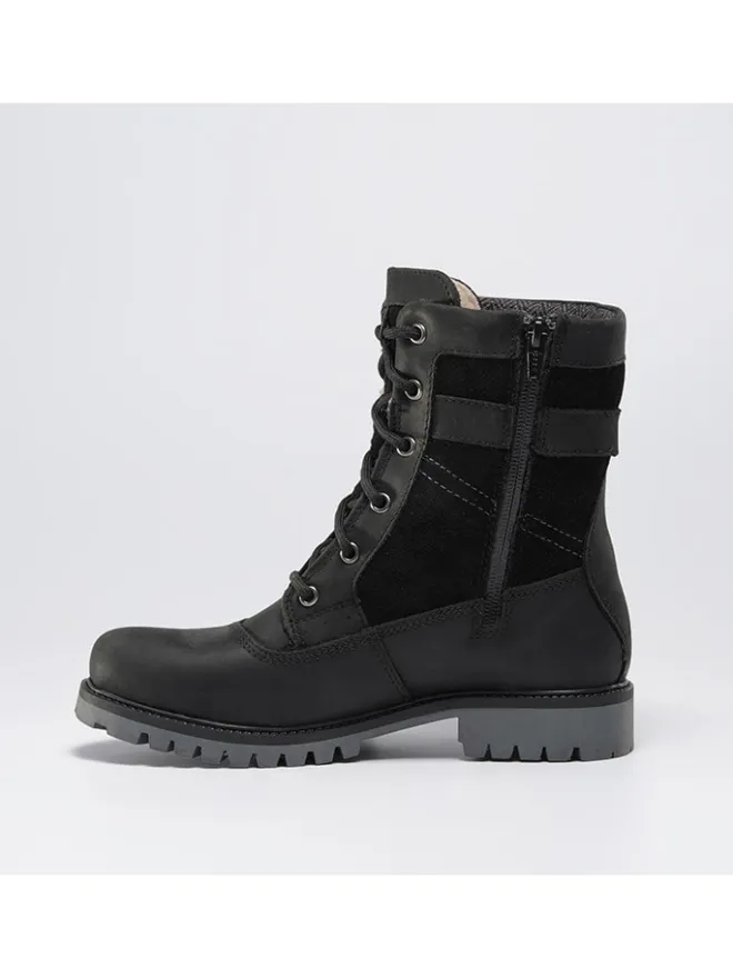 Kamik Stiefel & Boots^Leder-Winterstiefel "Roguemid" in Schwarz
