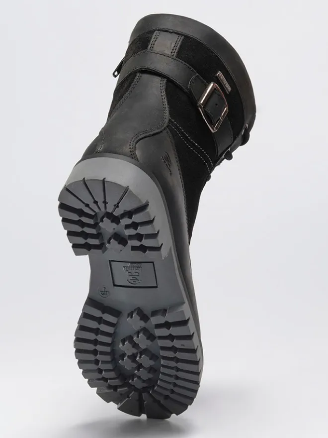 Kamik Stiefel & Boots^Leder-Winterstiefel "Roguemid" in Schwarz
