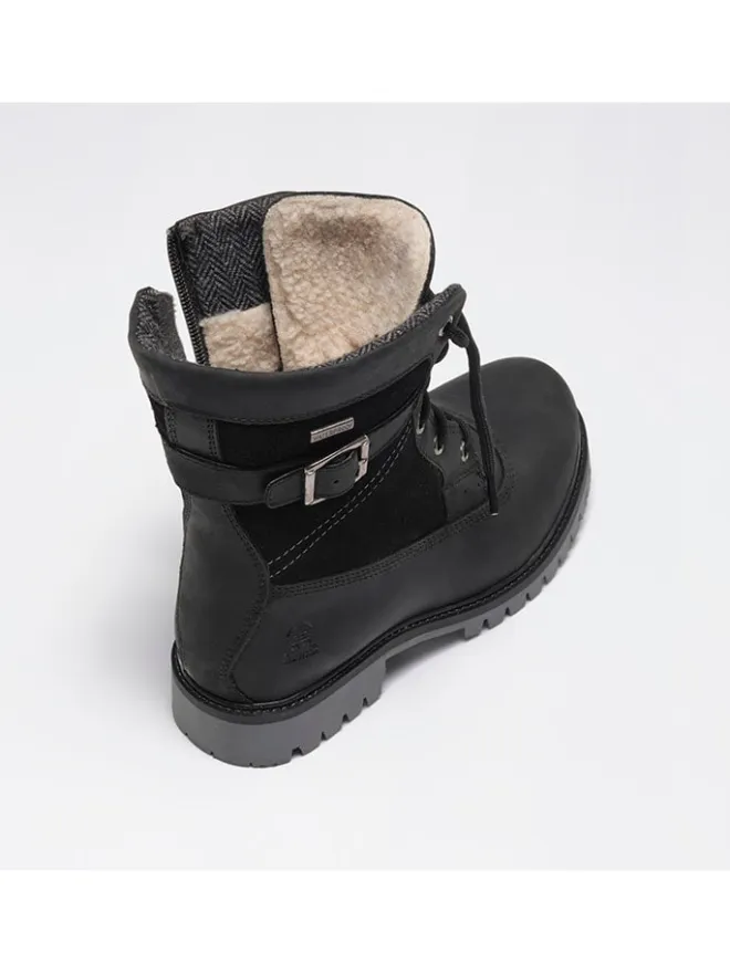 Kamik Stiefel & Boots^Leder-Winterstiefel "Roguemid" in Schwarz