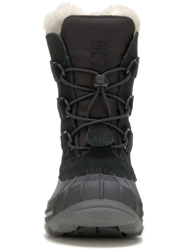 Kamik Stiefel & Boots·Stiefel^Leder-Winterstiefel "Snowdash" in Schwarz