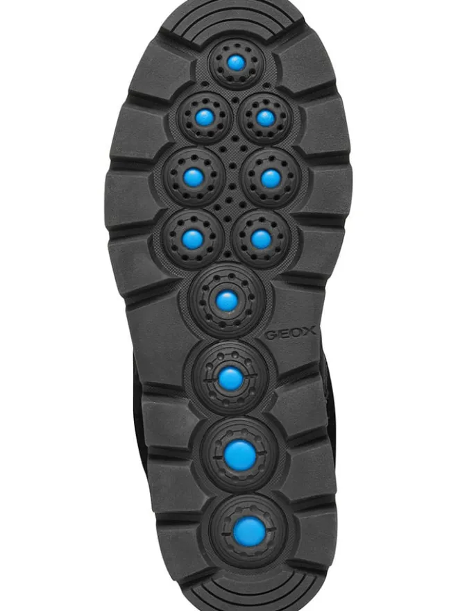 Geox Stiefel & Boots^Leder-Winterstiefel "Spherica" in Schwarz