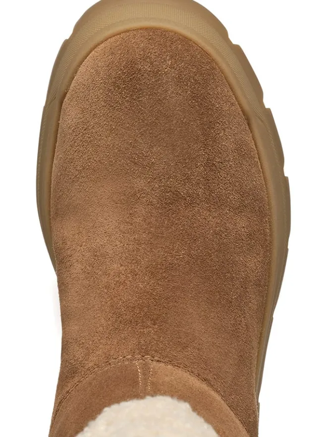 Leder-Winterstiefel "Spherica" in Hellbraun>Geox Outlet