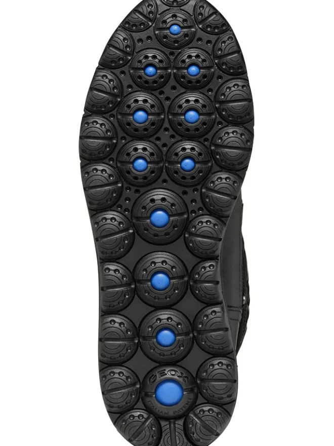 Geox Stiefel & Boots^Leder-Winterstiefel "Spherica" in Schwarz