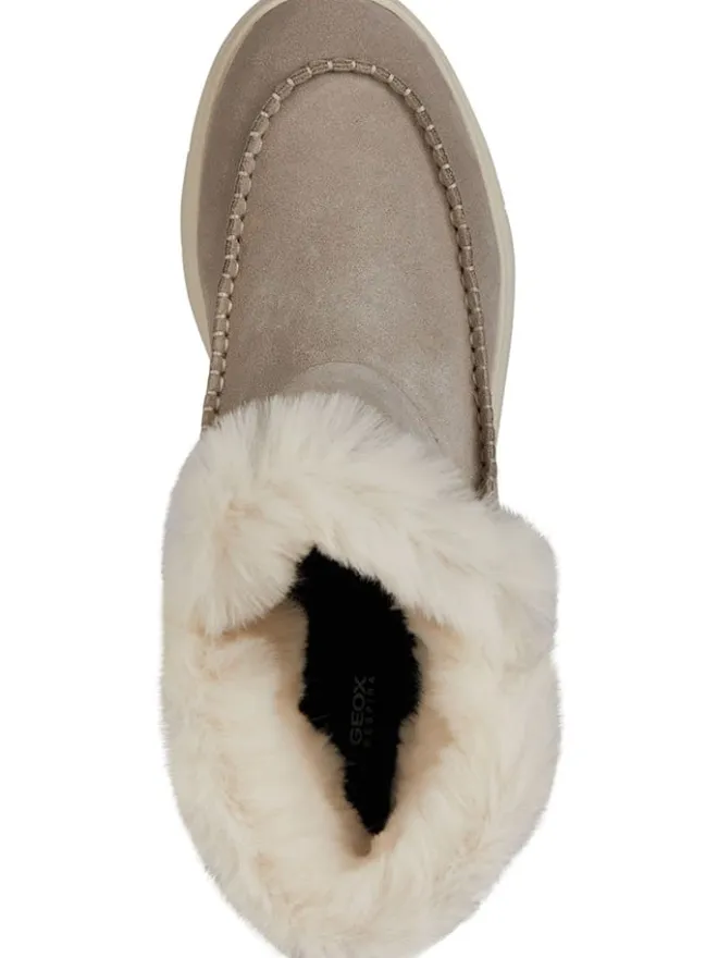 Geox Stiefel & Boots^Leder-Winterstiefel "Spherica" in Beige