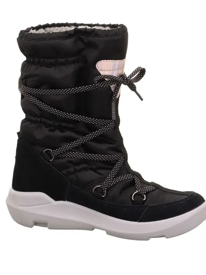 Leder-Winterstiefel "Twilight" in Schwarz>superfit Clearance