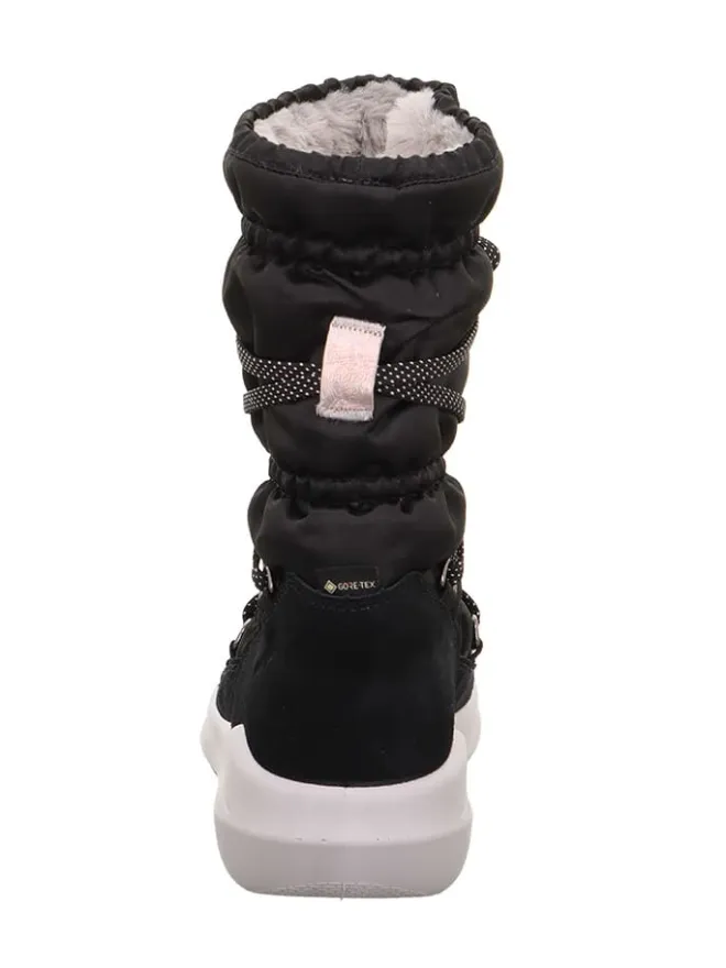 Leder-Winterstiefel "Twilight" in Schwarz>superfit Clearance