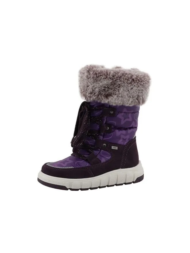 Lurchi Stiefel & Boots·Stiefel^Leder-Winterstiefel "Vany" in Lila