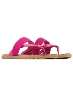 Sorel Sandalen^Leder-Zehentrenner "Ella II" in Pink