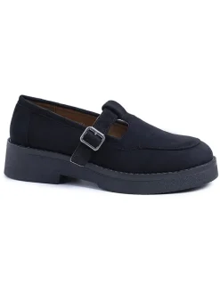 C'M Halbschuhe^Loafer in Dunkelblau