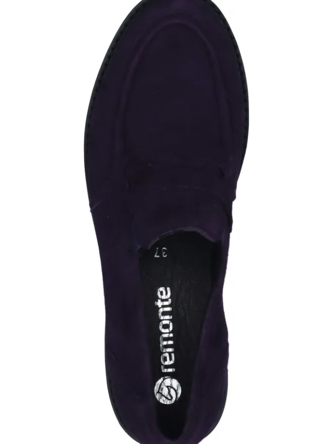 Loafers, Slipper in aubergine>remonte Outlet