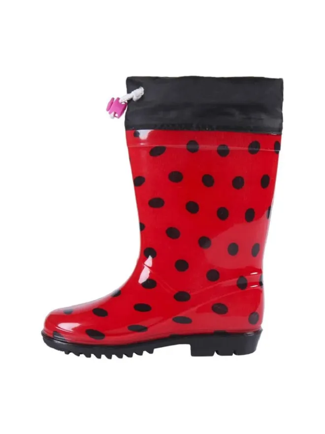 Miraculous Ladybug Regenstiefel Wasserdichte Gummistiefel für Kinder in Rot>COFI 1453 Online