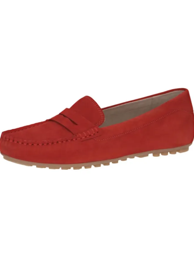 Caprice Halbschuhe^Mokassin in RED SUEDE