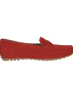 Caprice Halbschuhe^Mokassin in RED SUEDE