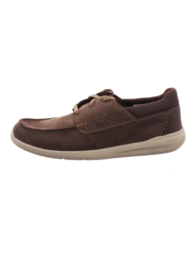 Mokassin Schnürschuhe in Braun>Clarks