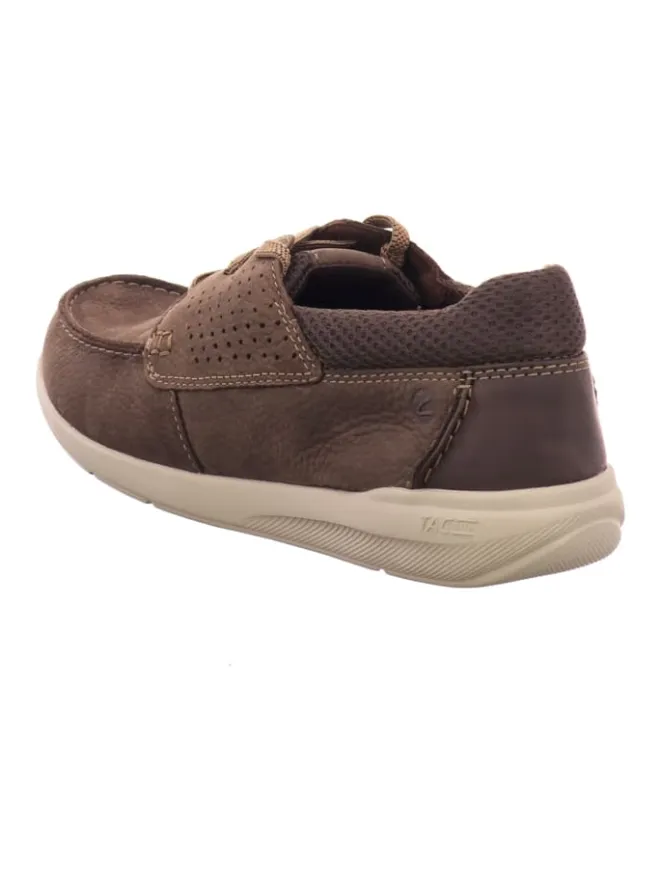 Mokassin Schnürschuhe in Braun>Clarks
