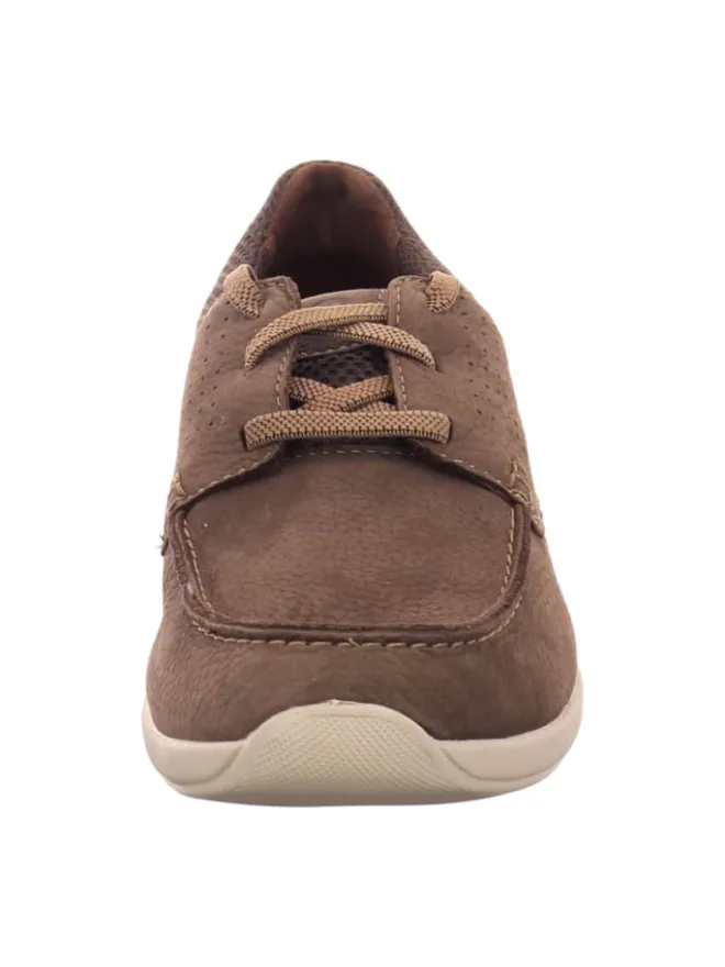 Mokassin Schnürschuhe in Braun>Clarks