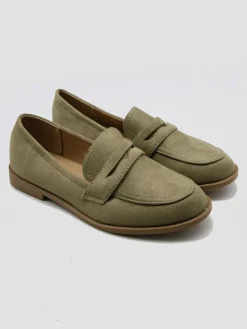 Bellucci Halbschuhe^Mokassins in Khaki