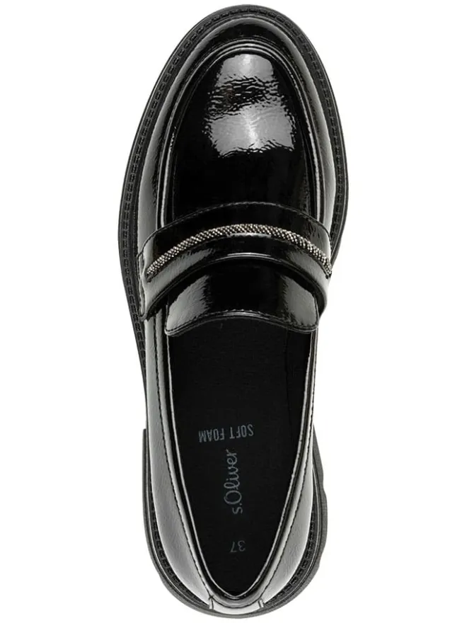 s.Oliver Halbschuhe^Mokassins in Schwarz