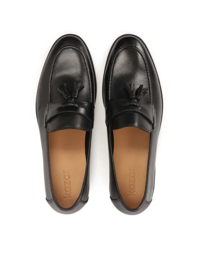 Kazar Halbschuhe^Mokassins in Schwarz