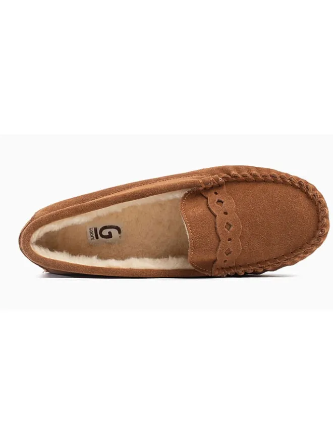 Gooce Halbschuhe^Mokassins "Malika" in Hellbraun