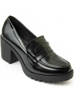 Mokassins mit Absatz, Moccavita5, in Schwarz><noscript><img width=