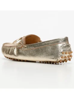 Mokassins "Newton" in Gold>CHARLES & SMITH