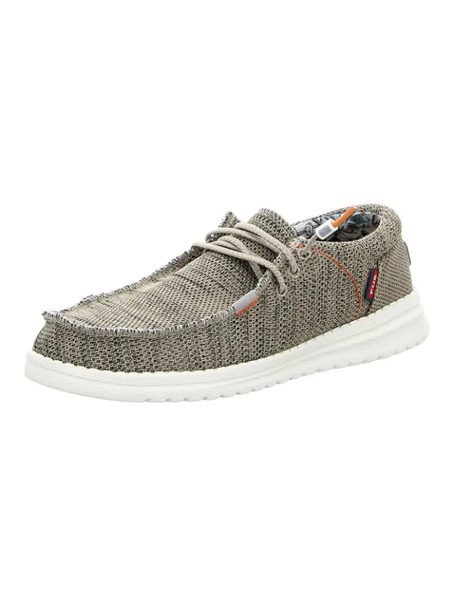 Fusion Halbschuhe^Mokassins Schnürschuhe in Grau