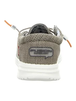 Fusion Halbschuhe^Mokassins Schnürschuhe in Grau