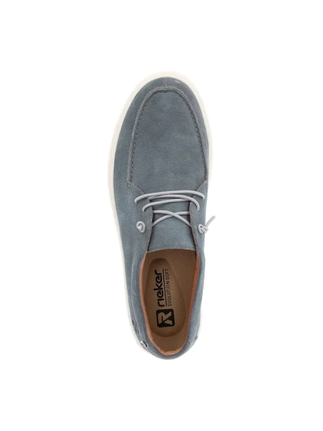 rieker Halbschuhe^Mokassins Schnürschuhe in Blau