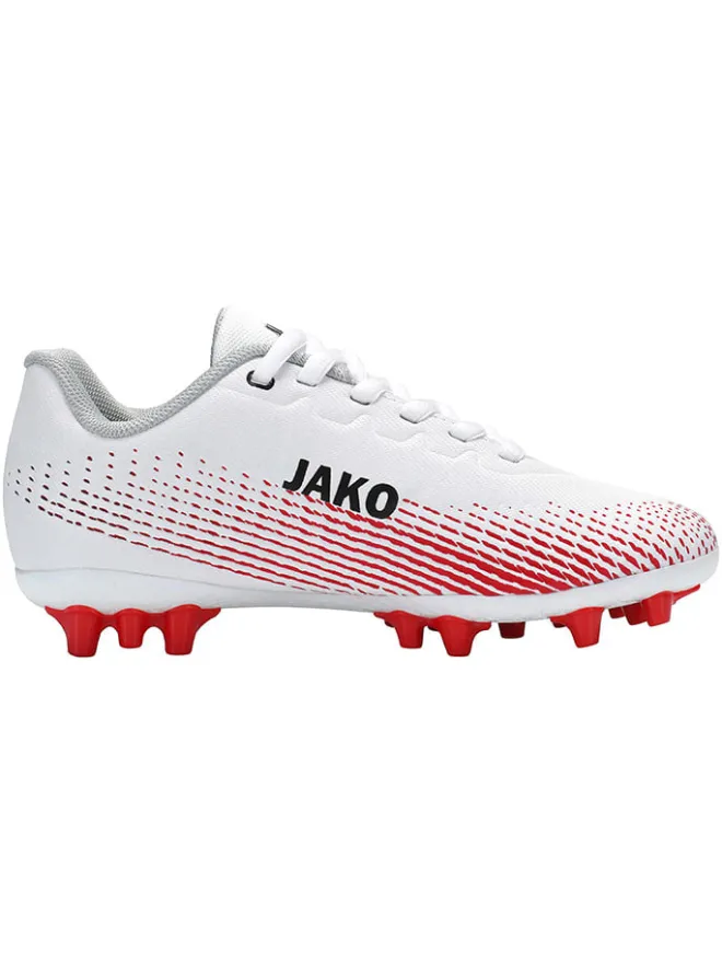 Natur- und Kunstrasen-Fußballschuhe "Skill" in Weiß/ Rot>Jako Online
