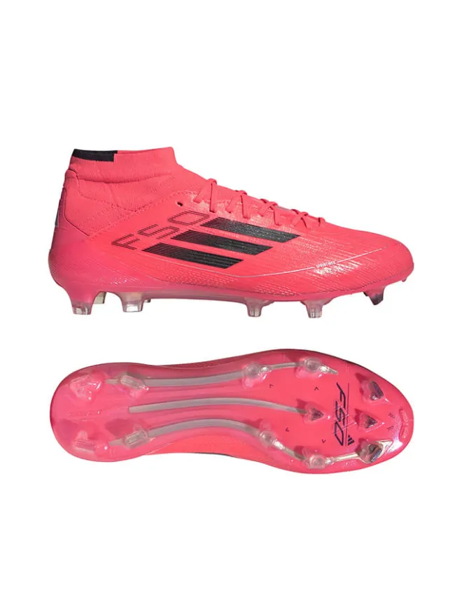 Nocken-Fußballschuhe "F50 Elite MID FG" in Pink>adidas Outlet