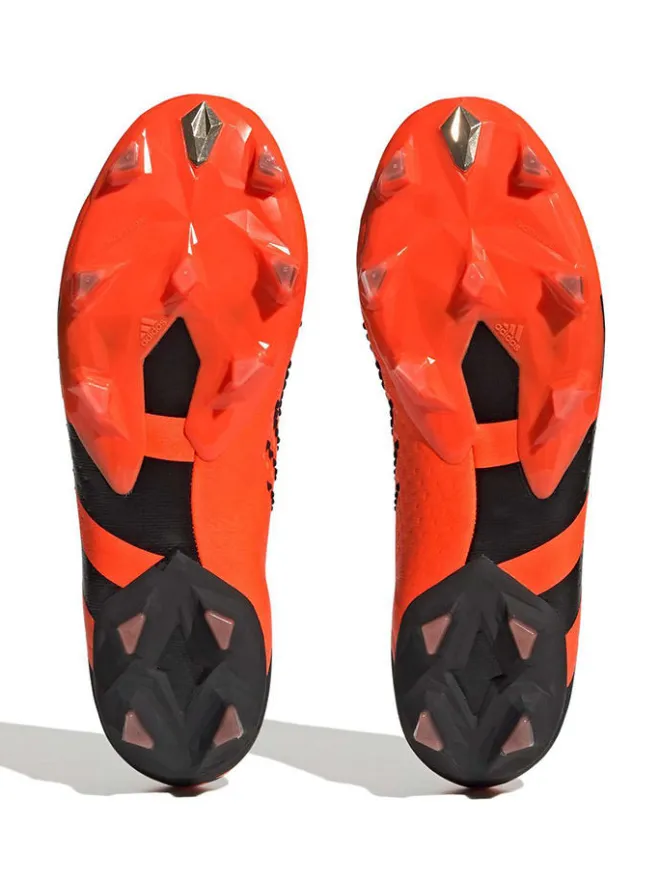 Nocken-Fußballschuhe "Predator Accuracy.1 L FG" in Orange/ Schwarz>adidas