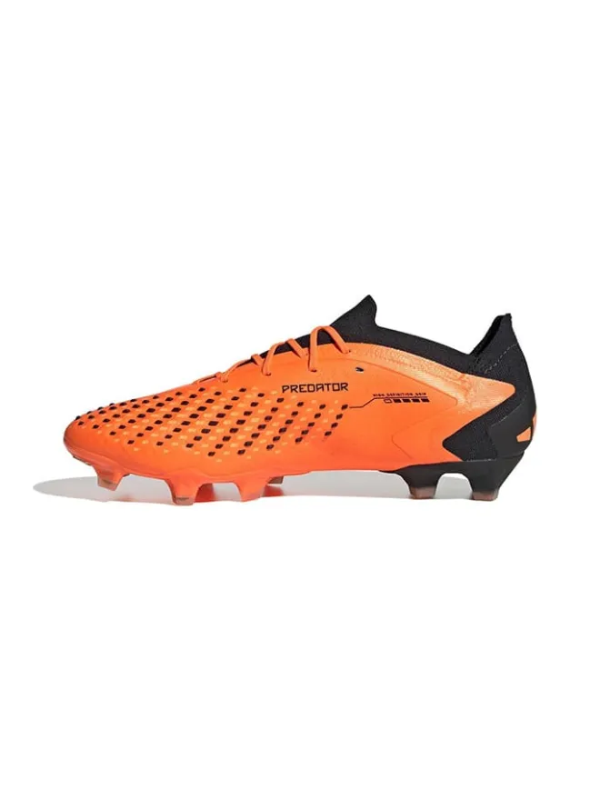 Nocken-Fußballschuhe "Predator Accuracy.1 L FG" in Orange/ Schwarz>adidas