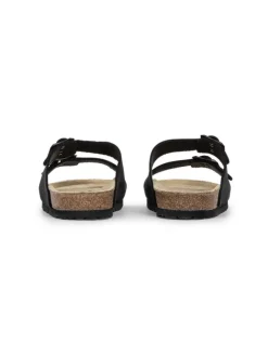 Nubukleder Pantoletten in nero><noscript><img width=