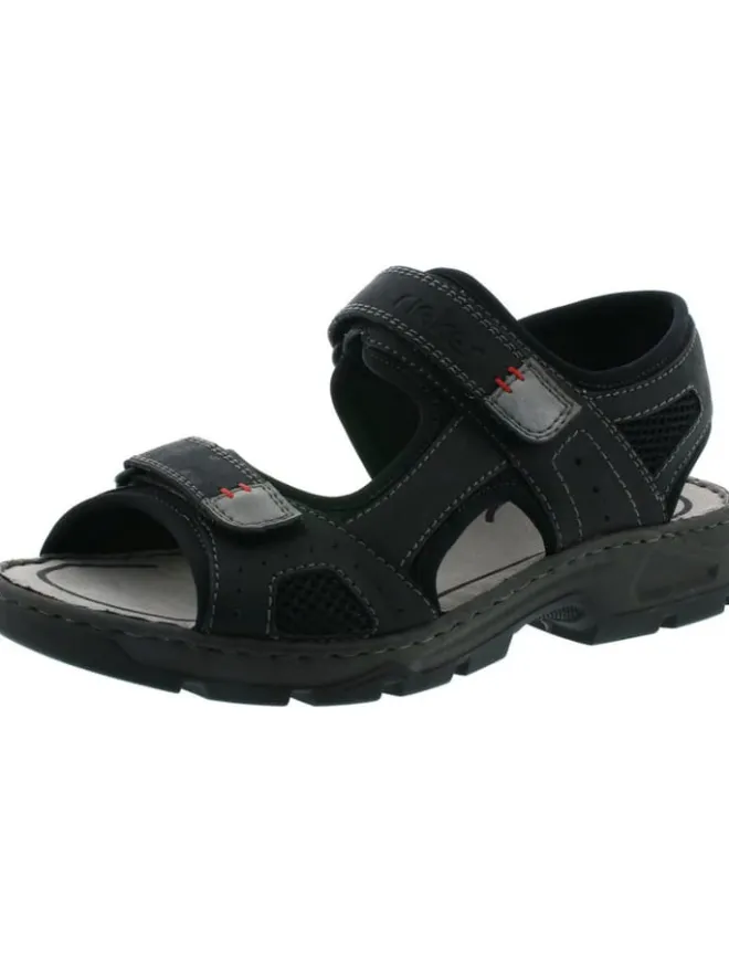 Outdoorsandalen in Schwarz/Grigio>rieker Best