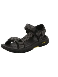 Outdoorsandalen LOMELL - RIP TIDE in black/grey>Skechers