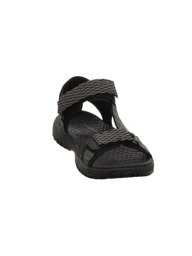 Outdoorsandalen LOMELL - RIP TIDE in black/grey>Skechers